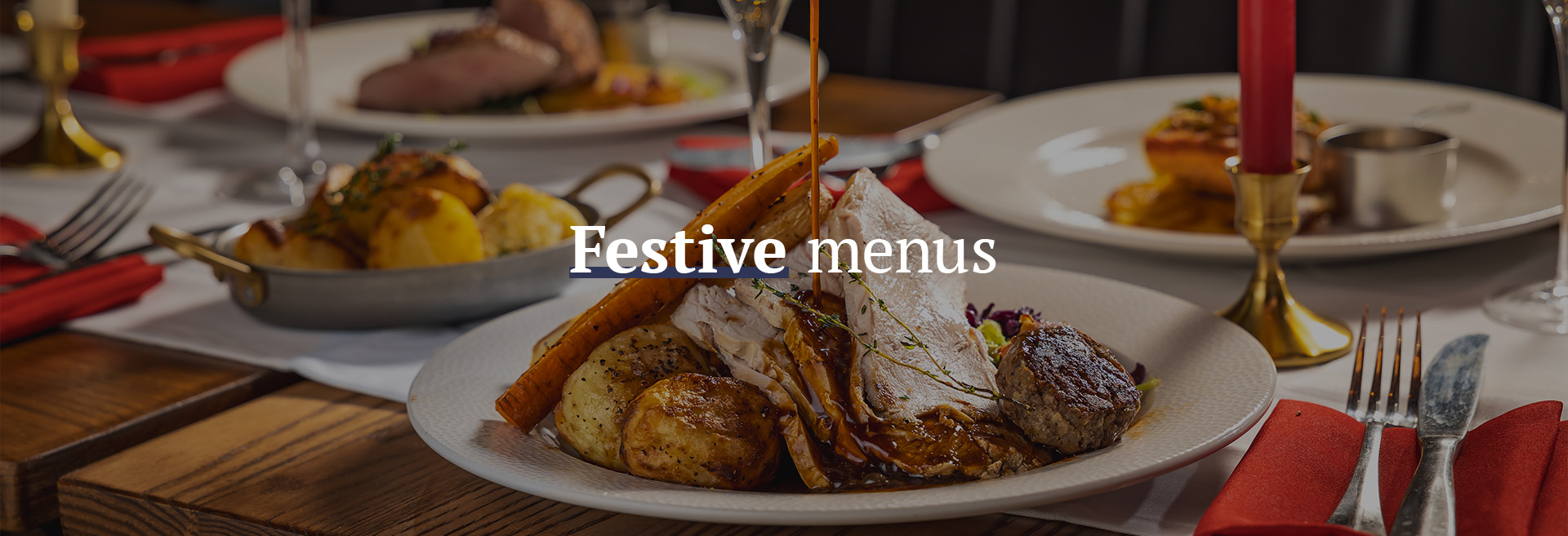 Christmas menu at The Southwark Tavern