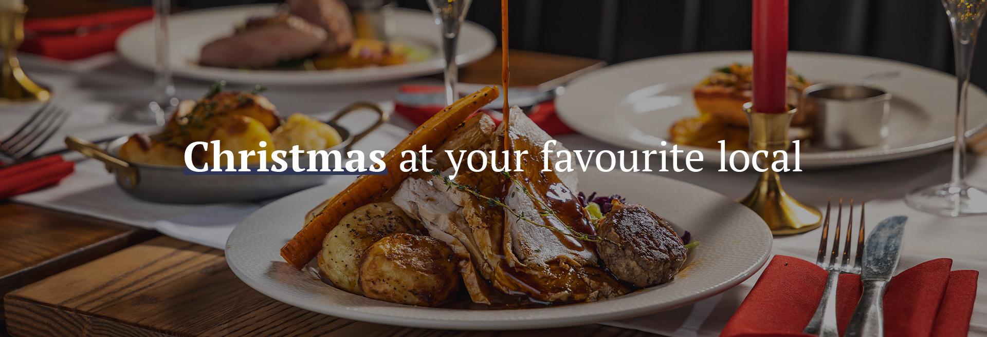 Christmas The Southwark Tavern in London